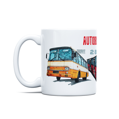 Kubek dla kierowcy autobusu