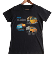 Women's T-shirt for a truck driver