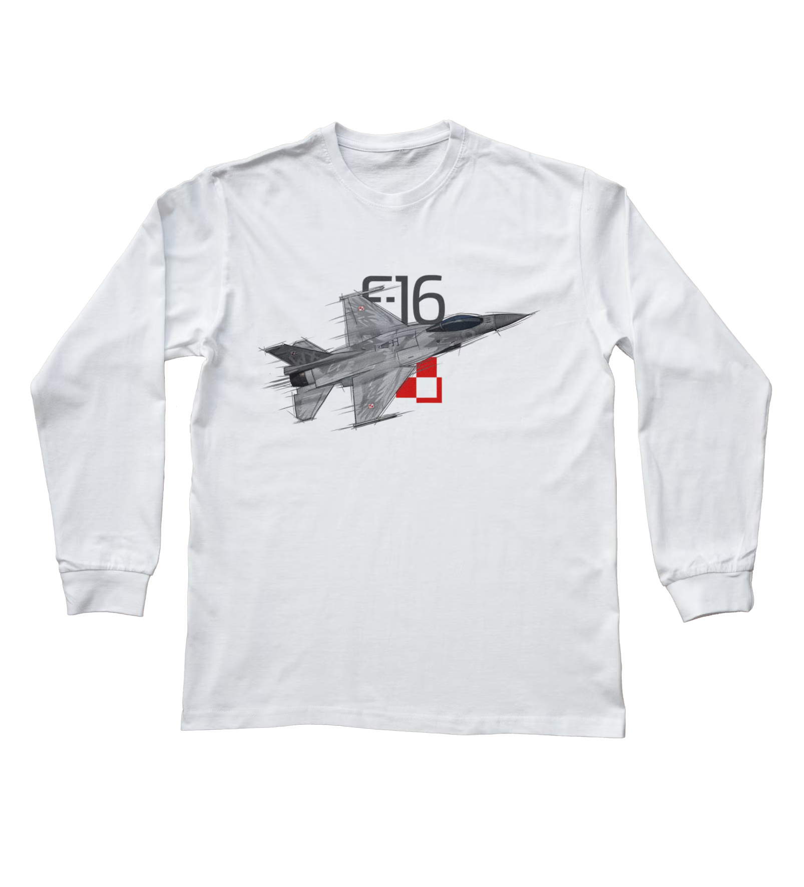 F-16 — bluzka z długim rękawem