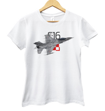 F-16 — koszulka damska