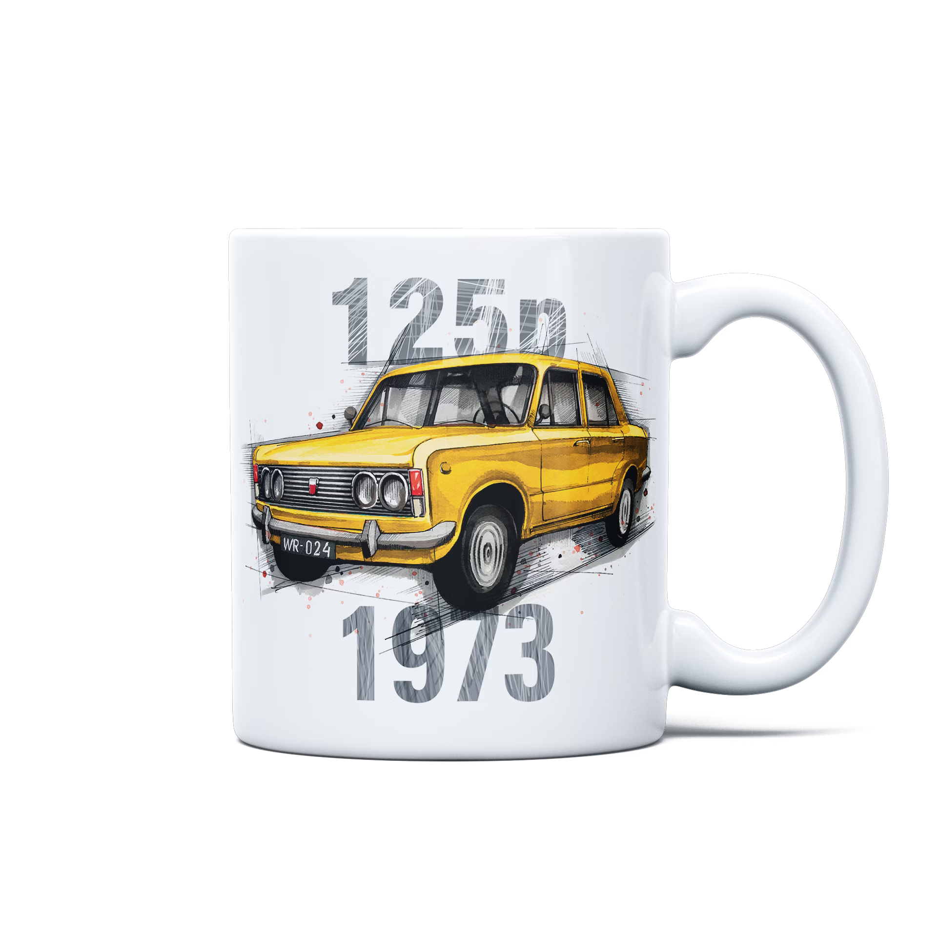 Fiat 125p — kubek