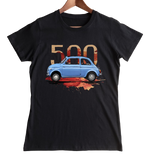 Fiat 500 — koszulka damska