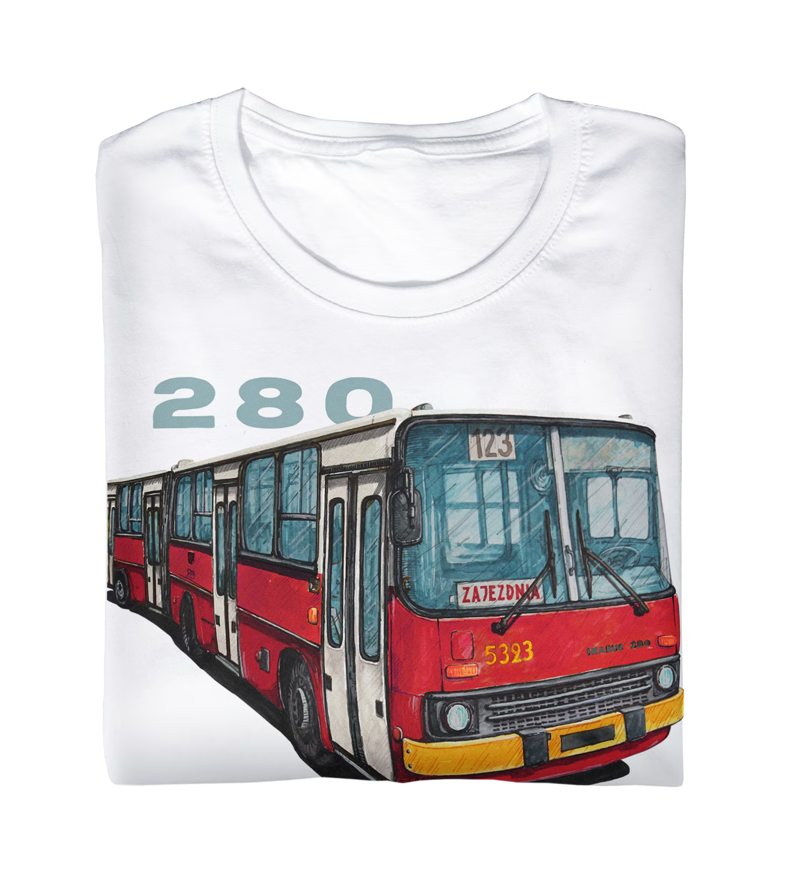 Ikarus 280 — koszulka