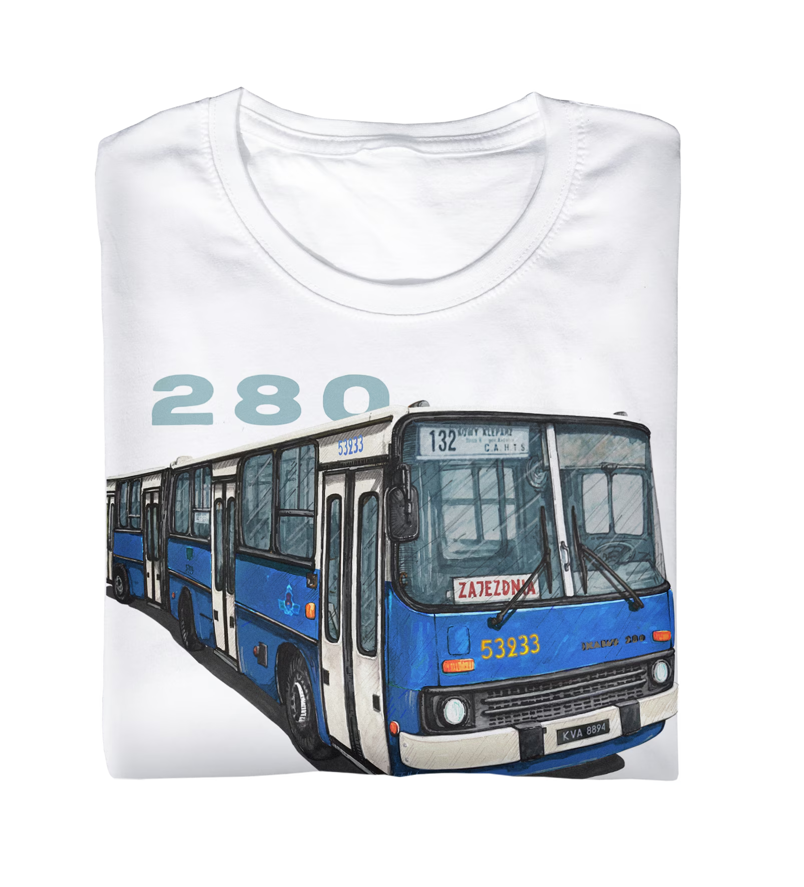 Ikarus 280 — koszulka