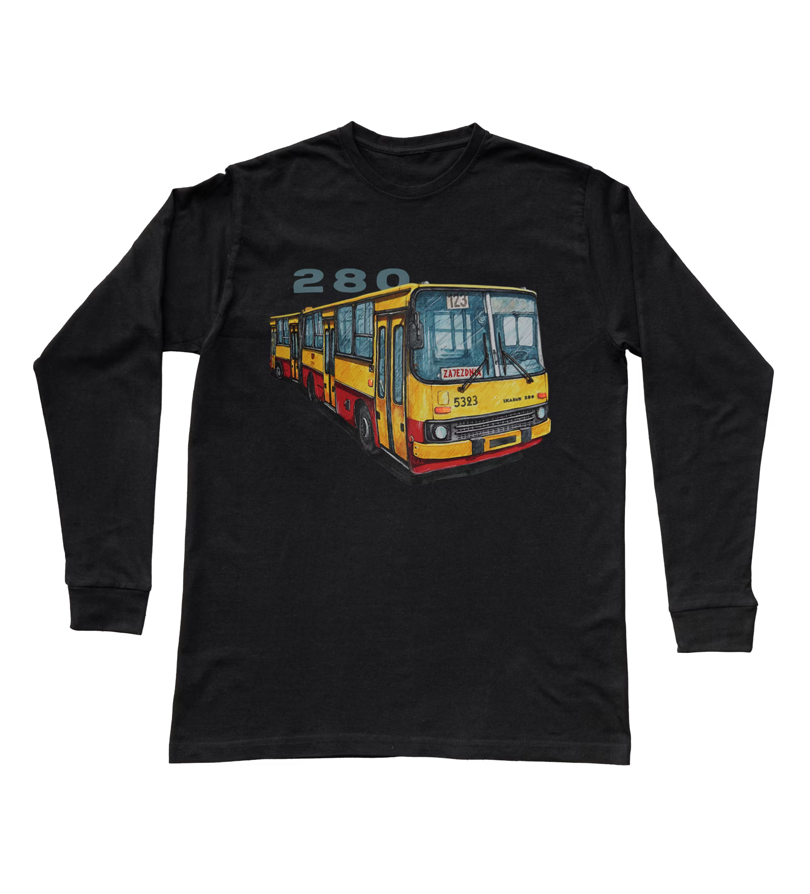 Ikarus 280 — bluzka z długim rękawem