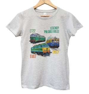 Women's T-shirt for a train enthusiast
