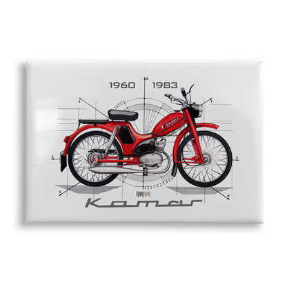 Komar — magnes