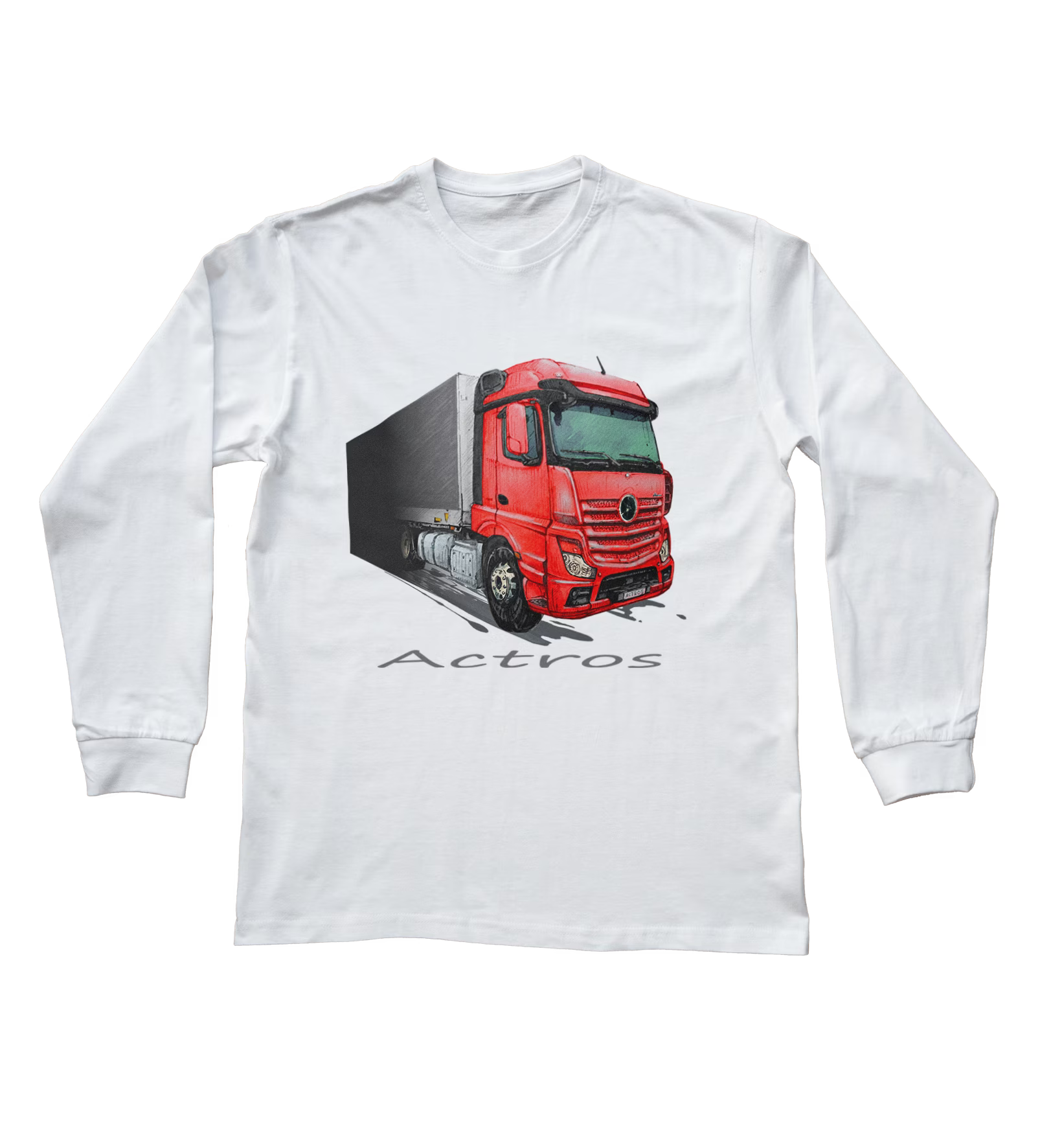 Mercedes-Benz Actros — koszulka z długim rękawem dziecięca