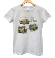 Koszulka damska dla fana militariów