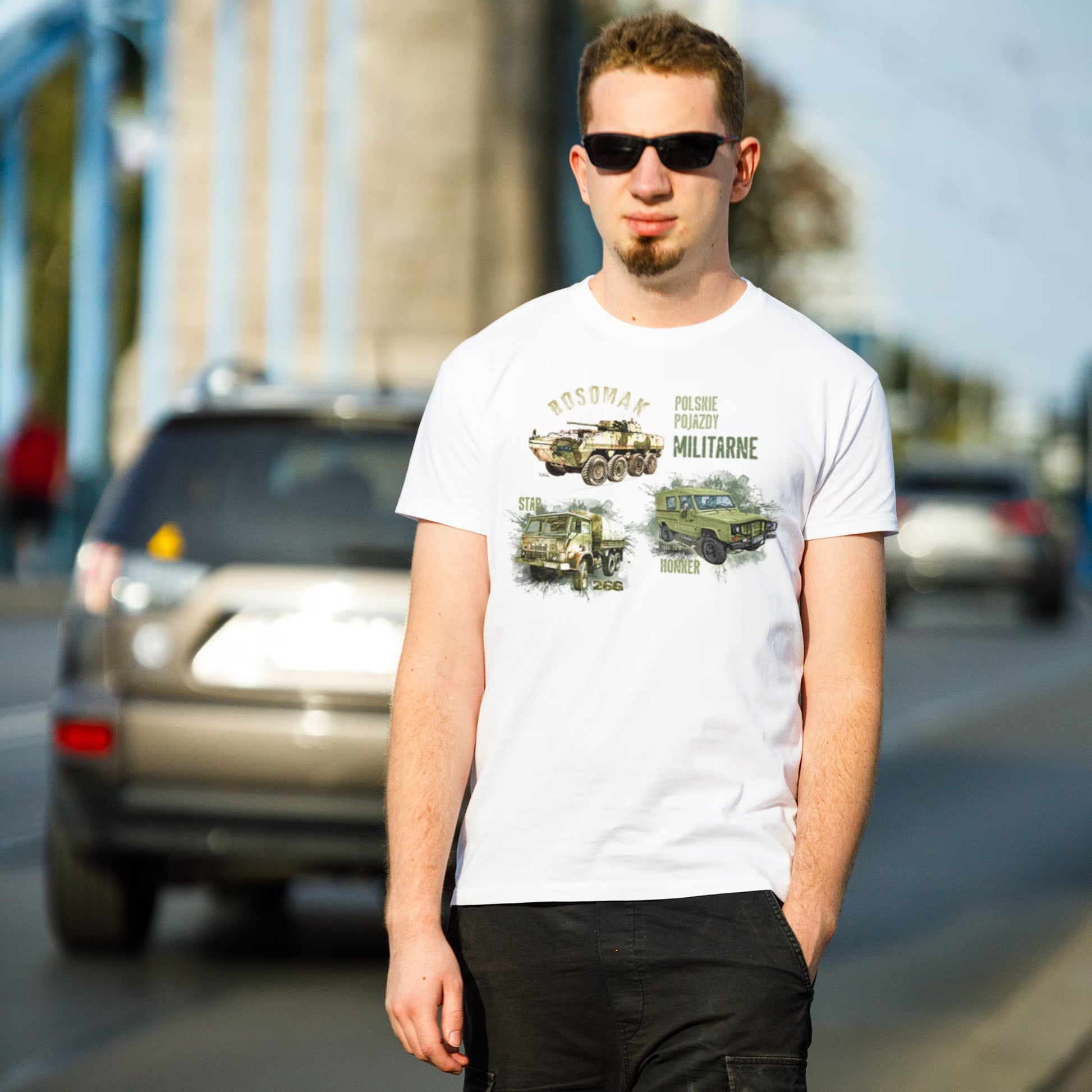 Koszulka dla fana militariów