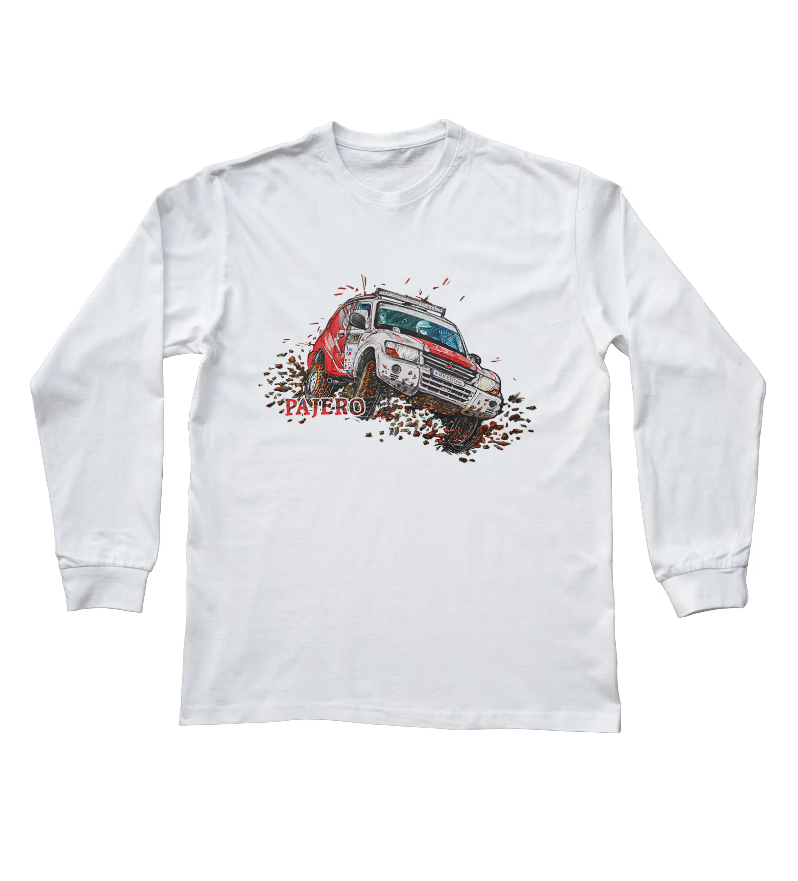 Mitsubishi Pajero — bluzka z długim rękawem