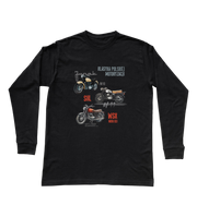 Children's long-sleeved t-shirt for a motorcyclist