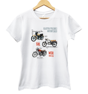 Women's T-shirt for a motorcyclist