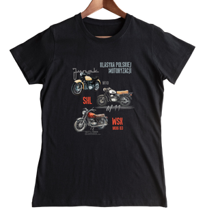 Koszulka damska dla motocyklisty