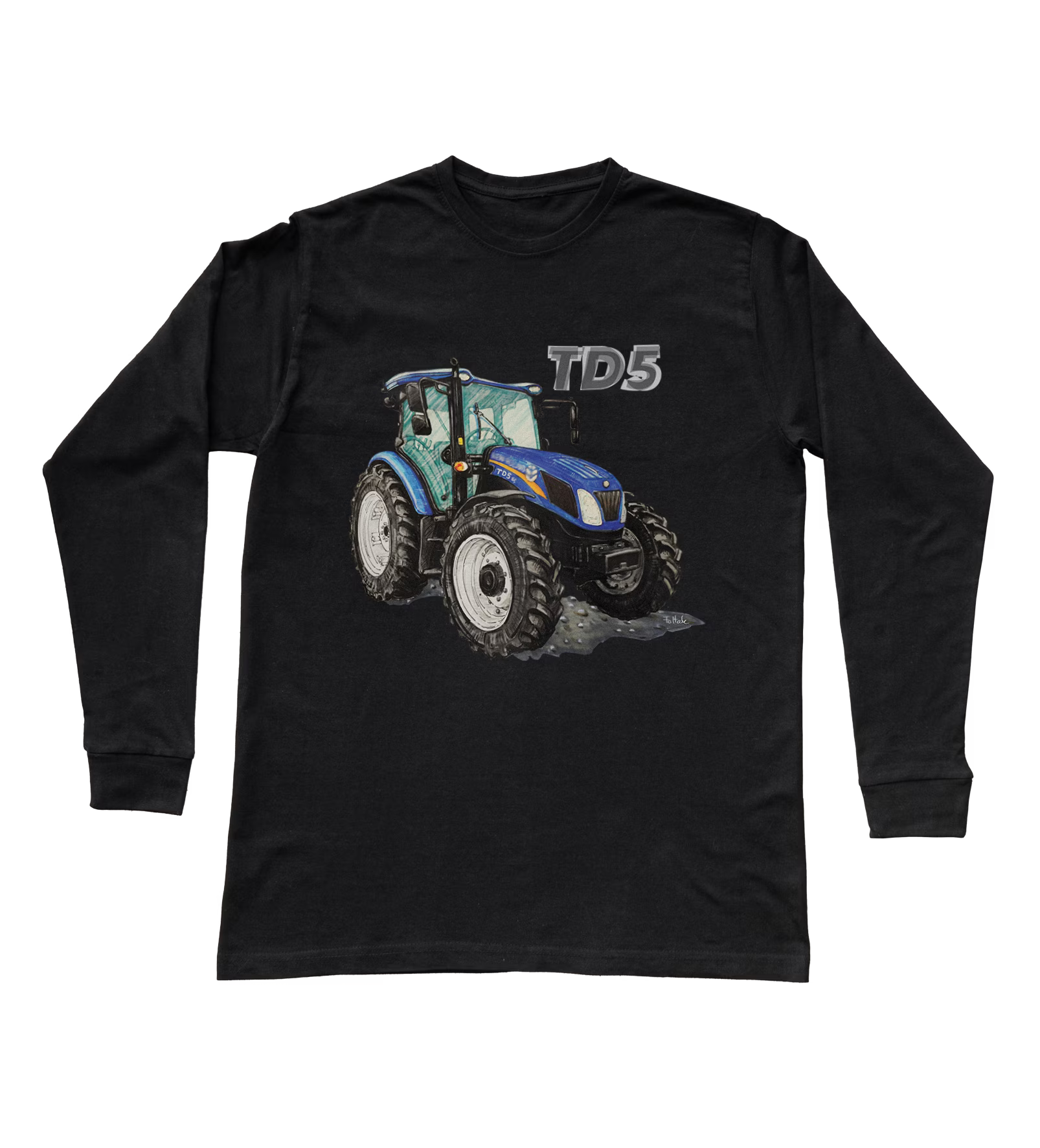 New Holland — bluzka z długim rękawem