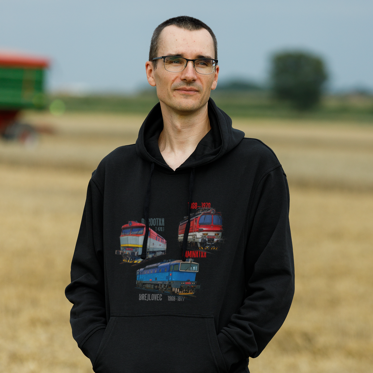 Bluza dla fana czeskich pociągów