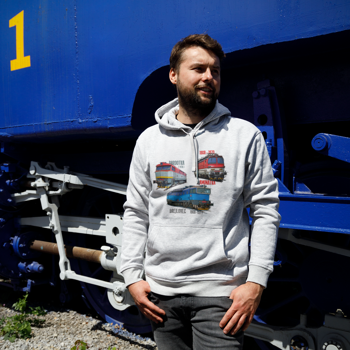 Bluza dla fana czeskich pociągów