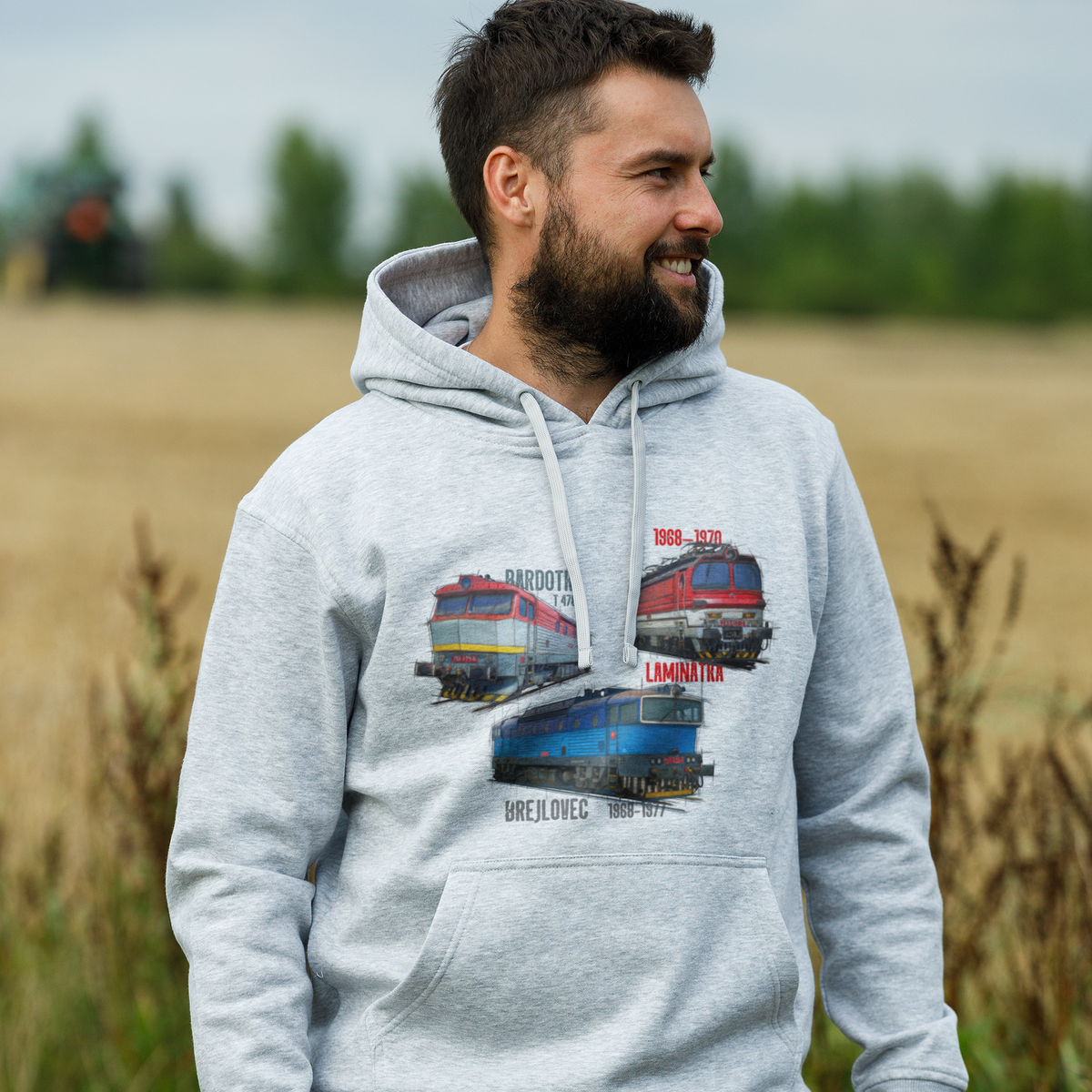 Bluza dla fana czeskich pociągów