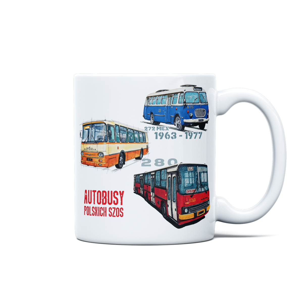 Kubek dla kierowcy autobusu