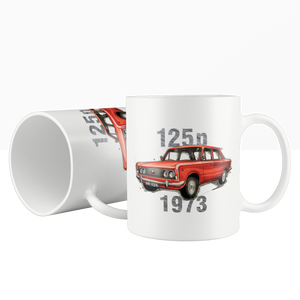 Fiat 125p — kubek — NIK-KUB-STDBI-FIA125-CZE-02