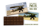 PWS-26 — czekolada mleczna z cornflakes z naklejką