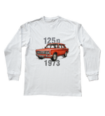 Fiat 125p — bluzka z długim rękawem — NIK-SLS-STDBI-FIA125-CZE-01