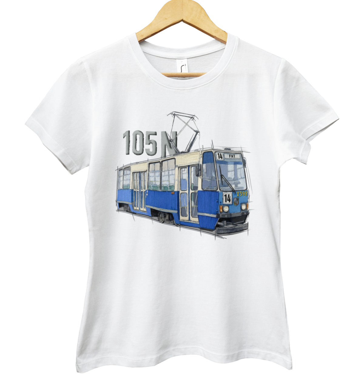 Konstal 105N — koszulka damska