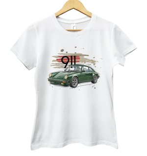 Porsche 911 — koszulka damska