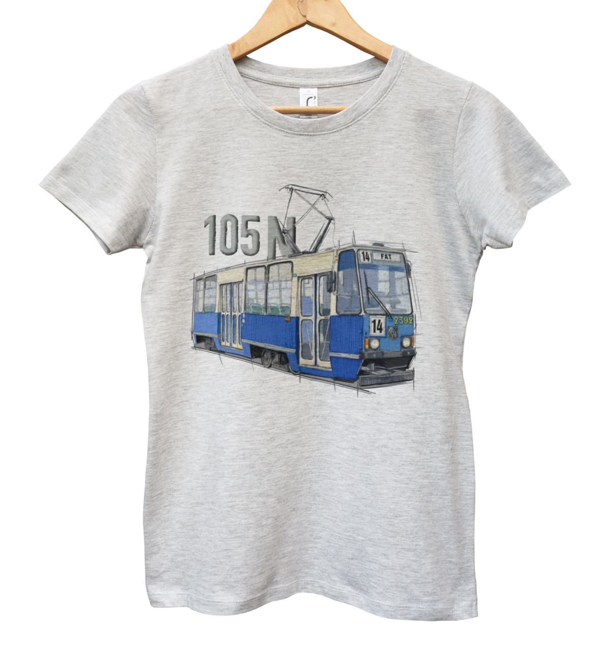 Konstal 105N — koszulka damska