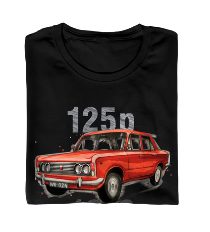 Fiat 125p — koszulka — NIK-TSH-STDCZ-FIA125-CZE-01