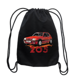 Peugeot 205 — plecak