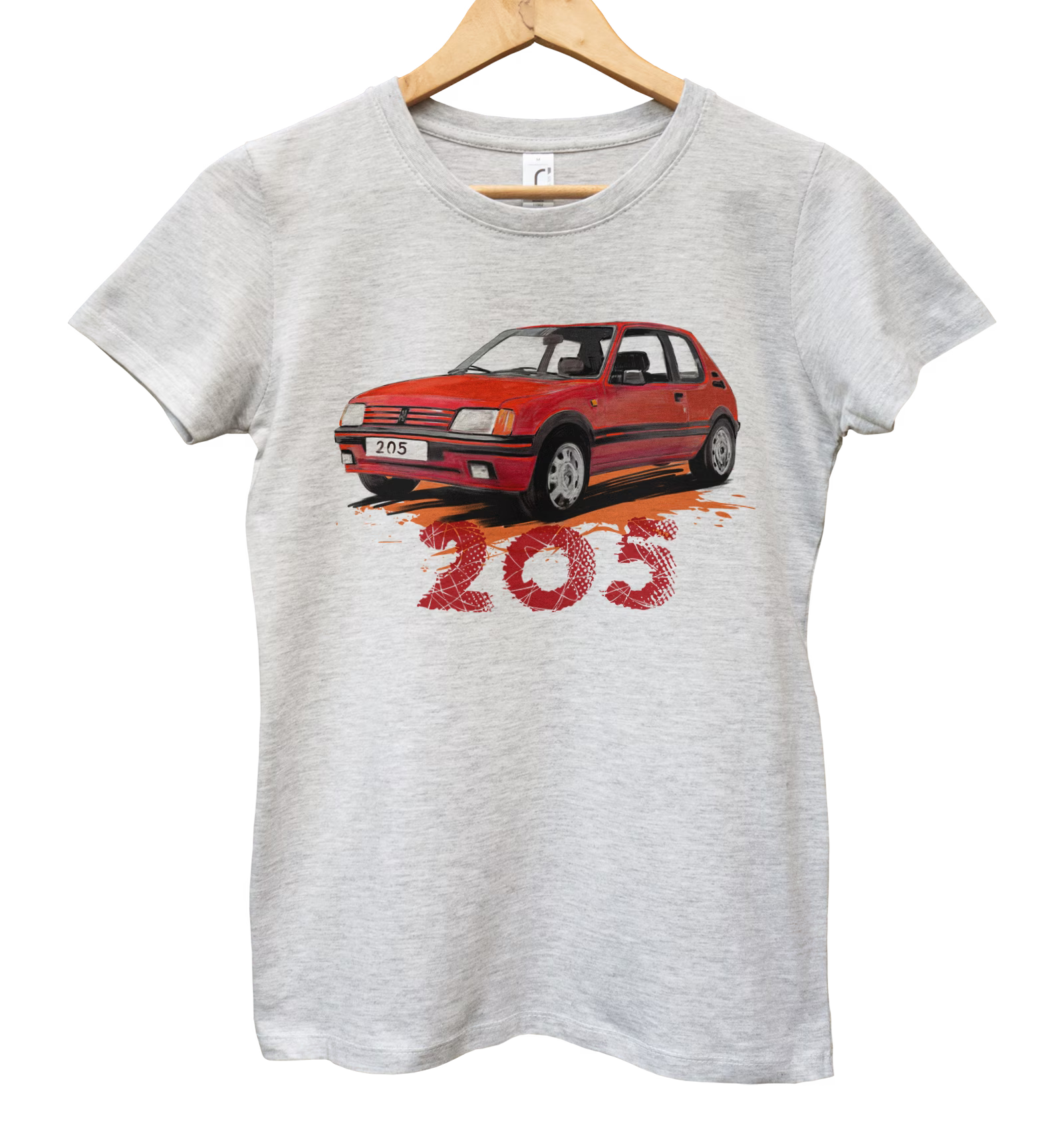 Peugeot 205 — koszulka damska
