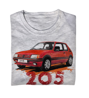 Peugeot 205 — t-shirt
