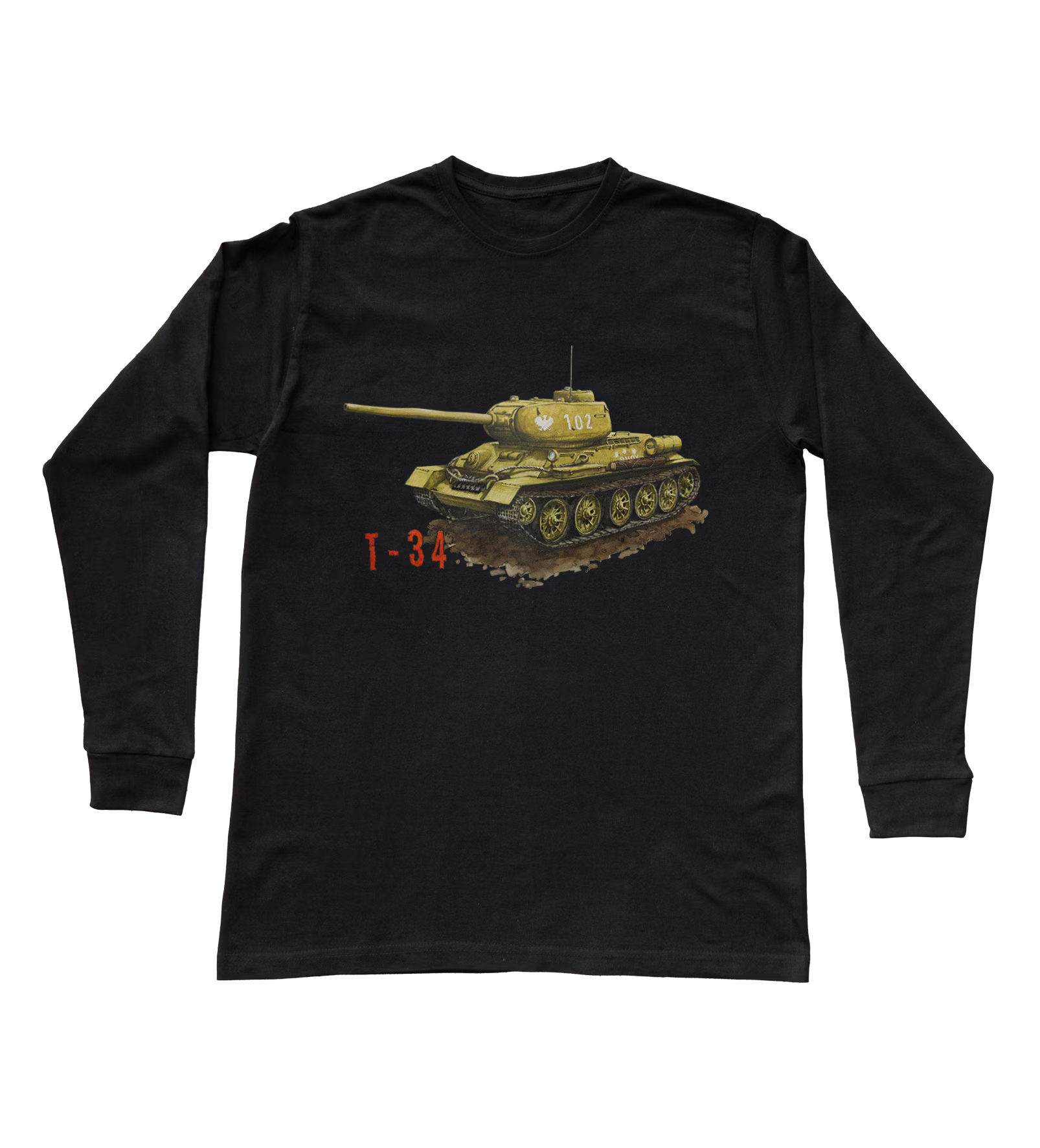 T-34 — bluzka z długim rękawem