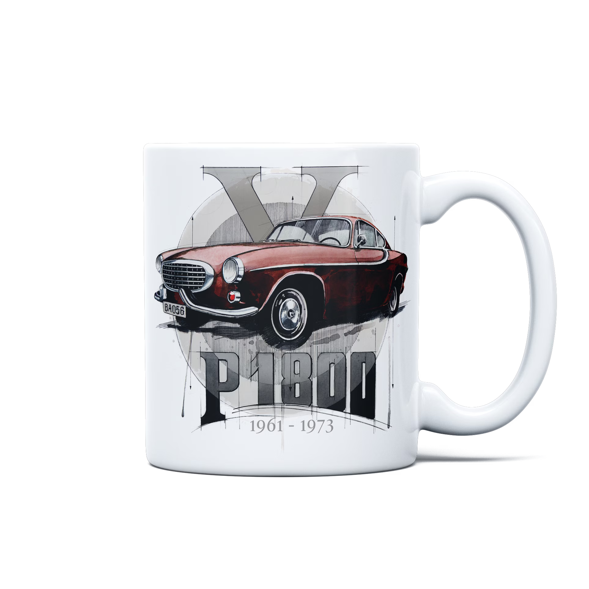 Volvo P1800 — kubek