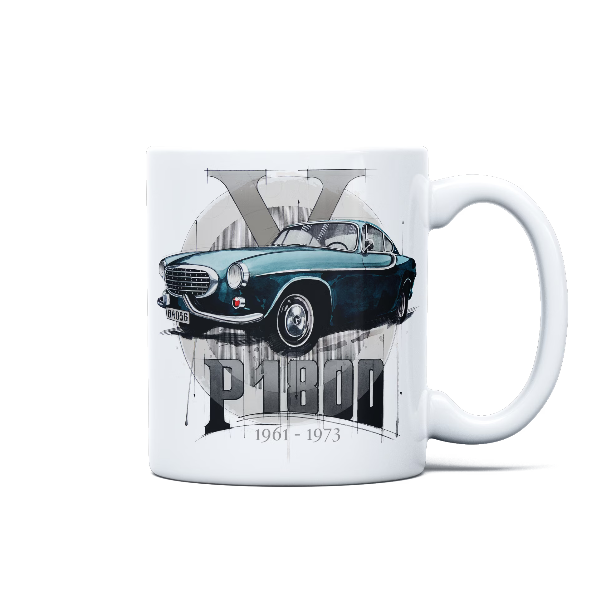 Volvo P1800 — kubek
