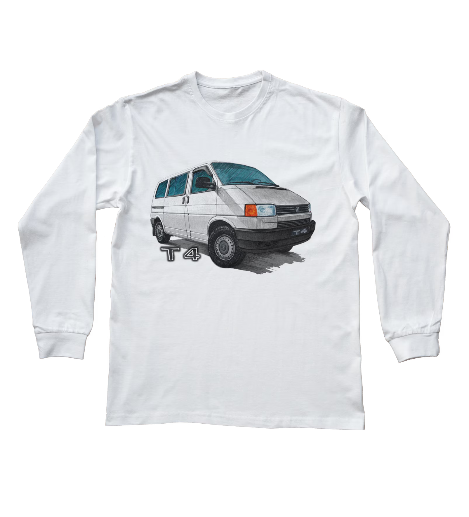 VW T4 — bluzka z długim rękawem