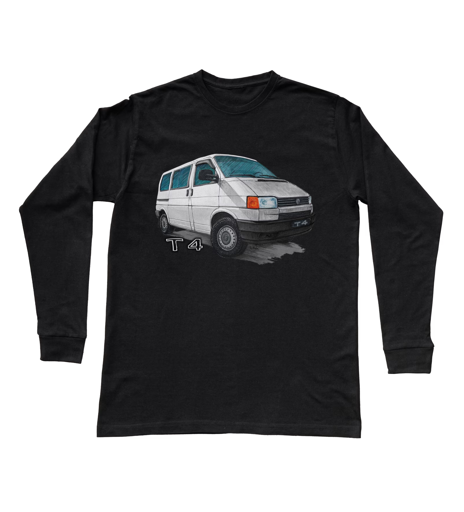 VW T4 — bluzka z długim rękawem