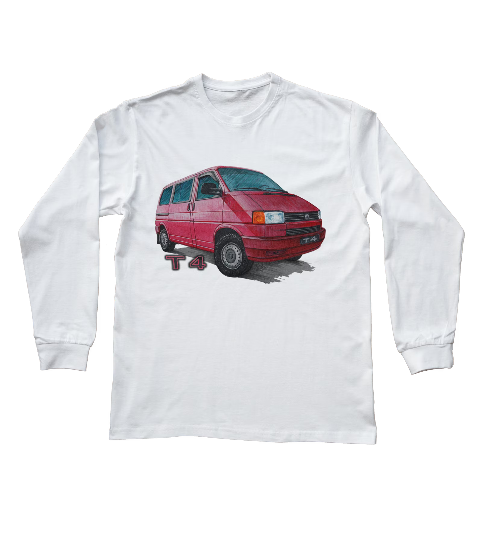 VW T4 — bluzka z długim rękawem