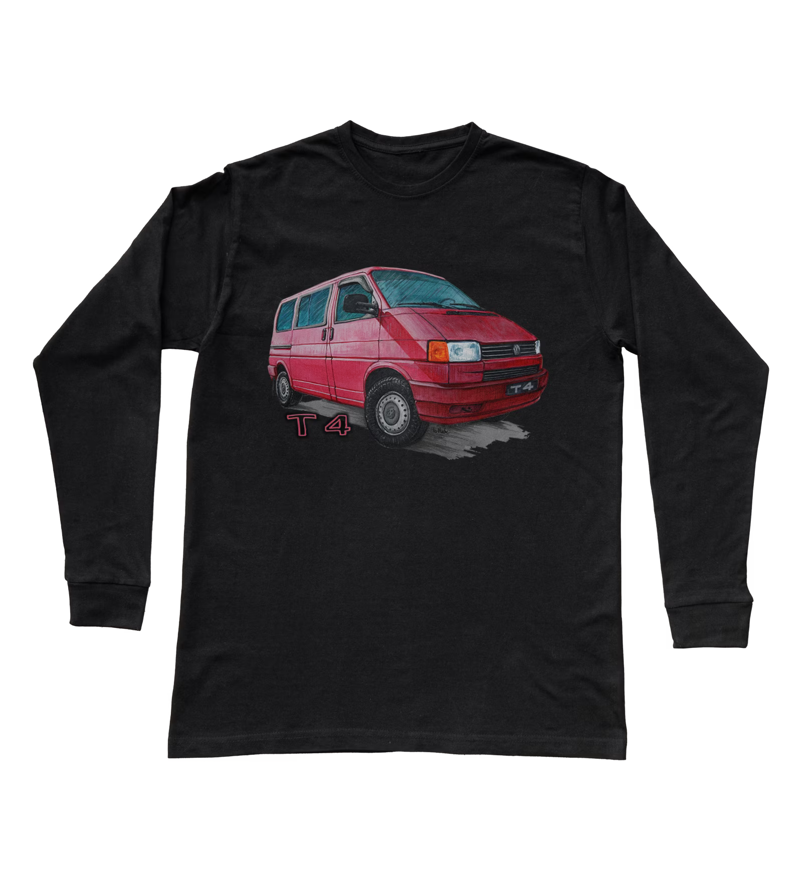 VW T4 — koszulka z długim rękawem dziecięca