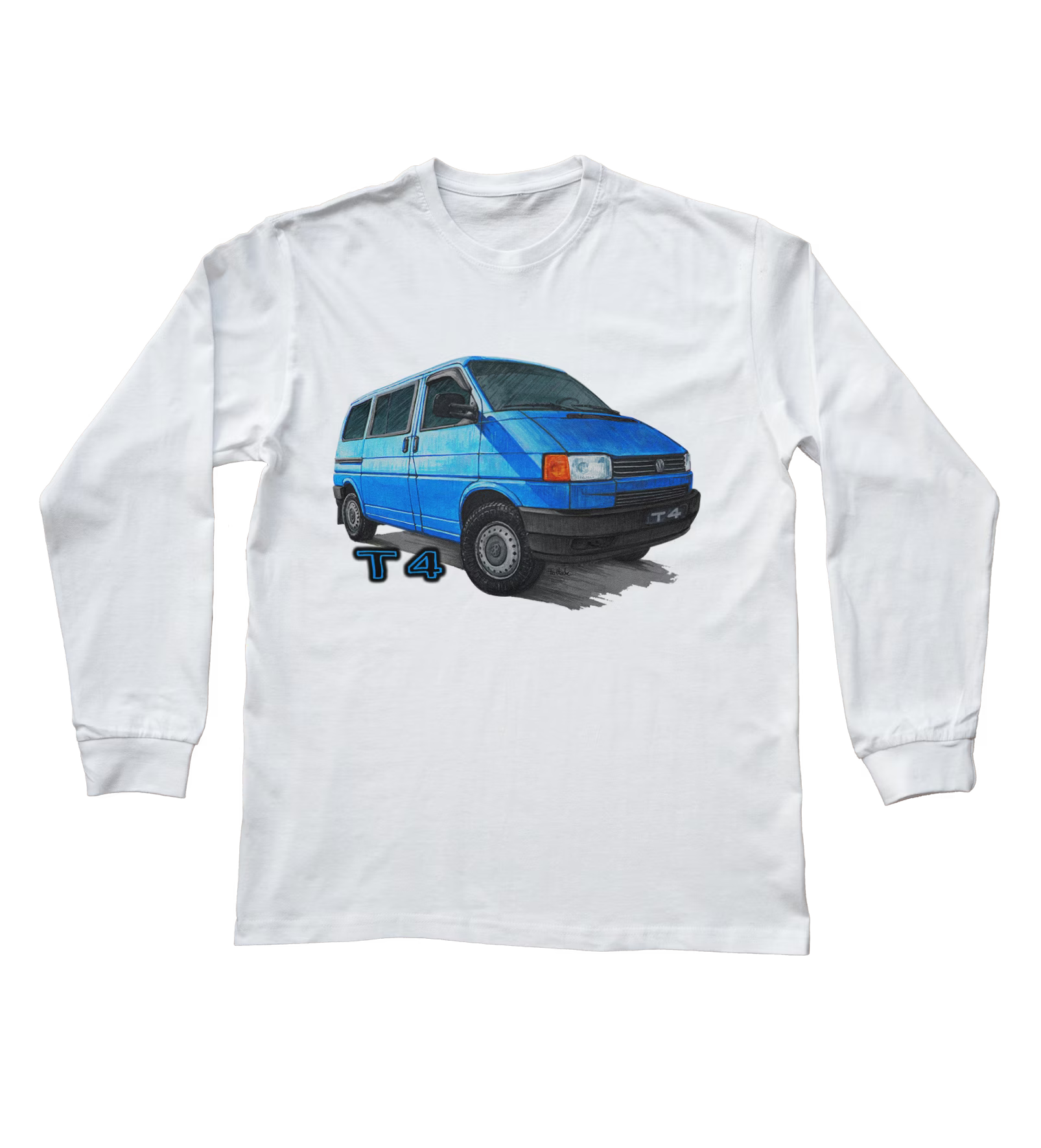 VW T4 — koszulka z długim rękawem dziecięca