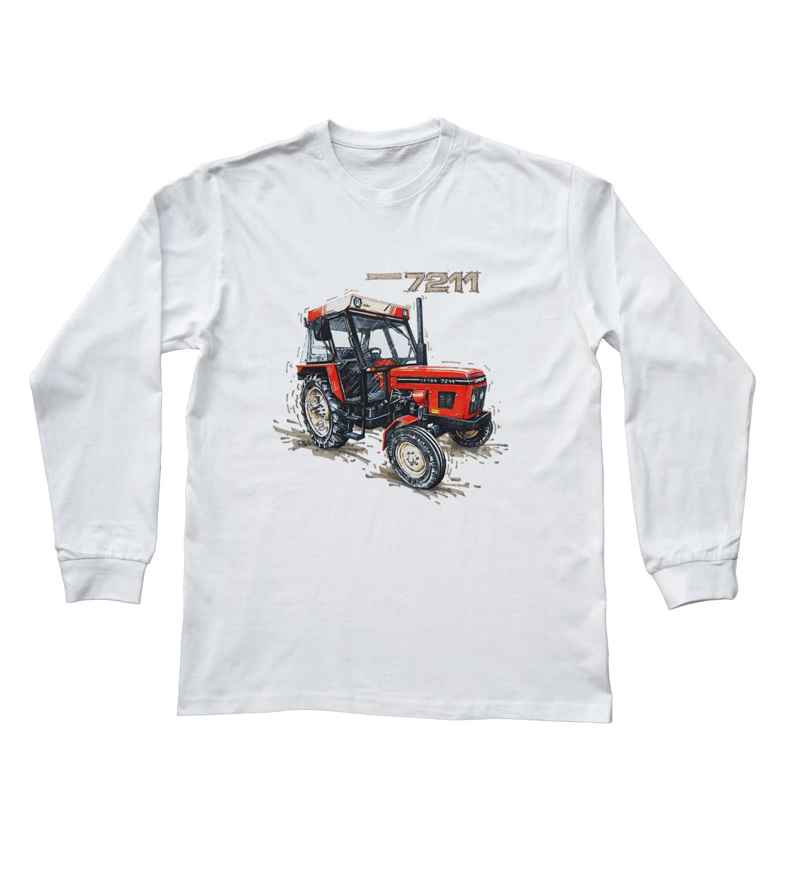 Zetor 7211 — koszulka z długim rękawem dziecięca